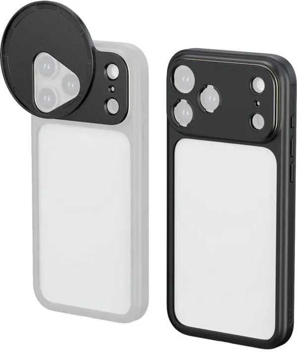 5793 FilMov Lightweight Photography Bumper Case for iPhone 17 Pro Max Black