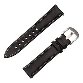 JT Berlin Watchband Charlie Armband 44 mm, 40 mm, 47 mm, 43 mm, 45 mm, 46 mm, 42 mm, 41mm M Schwarz,
