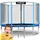 Neo-Sport Gartentrampolin 183 cm Blau