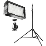 Walimex pro Beleuchtungsset - Videoleuchte) mit 128 LED