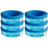 Angelcare 2320 Refill Cassette Plus 2017 (pack of 6) & Pampers Windeln Größe 7 (15kg+) Baby-Dry, Extra Large, MONATSBOX, bis zu 12 Stunden Rundum-Auslaufschutz, (1er Pack) 132 Stück