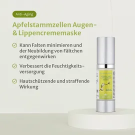 Moravan Apfelstammzellen Augen- Lippencrememaske, 30 Milliliter