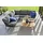 Musterring Ibiza Anreihsofa 164 x 85 x 75 cm grau/schwarz 1 St.