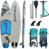 Spinera SUP Board Set Light 360 x 84,5 x 15 cm blau