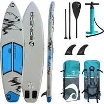 Spinera SUP Board Set Light 360 x 84,5 x 15 cm blau