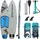 Spinera SUP Board Set Light 360 x 84,5 x 15 cm blau