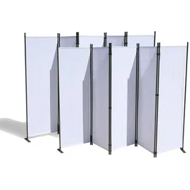 GRASEKAMP 2er Set Paravent 5tlg. (268x167cm)