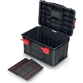 Prosperplast Modular Solution Werkzeugkoffer 3in1 Set schwarz 35,5 x 53 x 82,5 cm