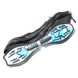 Waveboard MAXOfit Pro Close Mini Mauritius | Bis 129 kg | Mit Leuchtrollen, Tasche und Zubehör