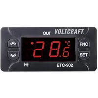 VOLTCRAFT ETC-902 Temperaturregler NTC, PTC -30 bis 99°C Relais 10A (L x B x H) 58 x 77 x 34.5mm