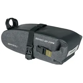 Basil Navigator Storm M Satteltasche schwarz/grau 1,5l wasserdicht