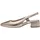 Marco Tozzi Damen Slingpumps mit Blockabsatz Vegan, Beige (Platinum), 37 EU