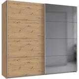 WIMEX Schwebetürenschrank Ernie 225 x 210 x 65 cm artisaneiche