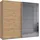 WIMEX Schwebetürenschrank Ernie 225 x 210 x 65 cm artisaneiche