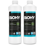 BiOHY Abflussreiniger 2er Pack (2 x 1 Liter Flasche) Rohrreiniger