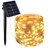 Lumi Jardin Lichterkette Solar 11,5 m spritzwassergeschützt weiß
