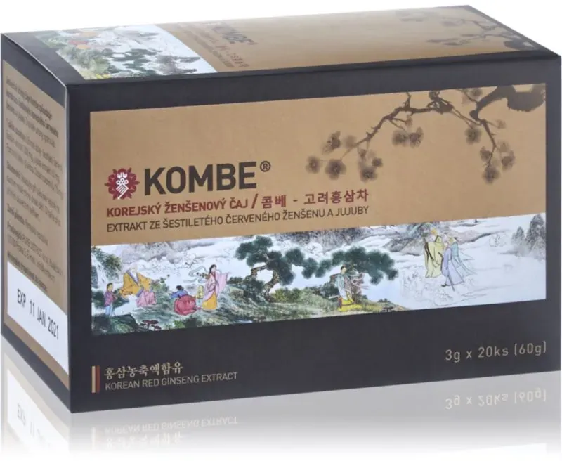 Kombe Ginseng Extract Tee mit Ginseng 20 St.