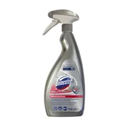 Domestos Sanitärreiniger 4in1 101104592 , 1 Karton = 6 x 0,75 Liter - Sprühflasche