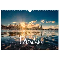 Calvendo Barockperle Dresden (Wandkalender 2026 DIN A4 quer), CALVENDO