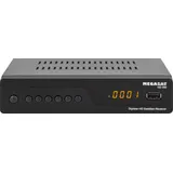 Megasat HD 390 – HD Sat-Receiver (DVB-S/DVB-S2, Mediaplayer, HDMI, Kabel DVB-S2 USB, Display) – Schwarz