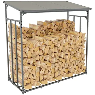 CLP Kaminholzunterstand Ruston Aluminium s