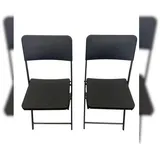 Sedex Mila Klappstuhl 51 x 46 x 86 cm schwarz 2 St.