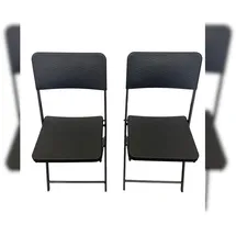 Sedex Mila Klappstuhl 51 x 46 x 86 cm schwarz 2 St.