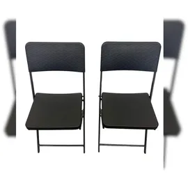Sedex Mila Klappstuhl 51 x 46 x 86 cm schwarz 2 St.