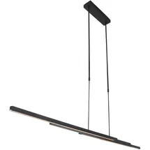 Steinhauer Hängeleuchte Esszimmerleuchte Pendelleuchte LED Höhenverstellbar schwarz dimmbar
