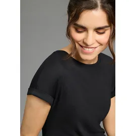 FLASHLIGHTS Sommerkleid Schwarz/Bordeaux 50