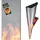FireMat Silk-A Edition Kratzmatte 30 cm x 60 cm Grau/Türkis