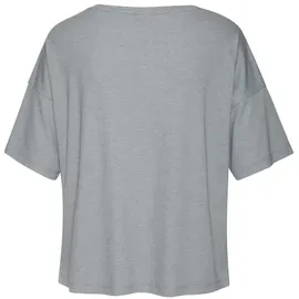 vivance dreams by lascana T-Shirt Pyjama-Shirt Grau 32/34