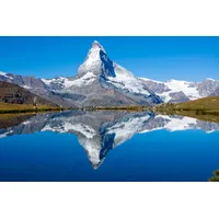 Papermoon Fototapete Matterhorn bunt Fototapeten Tapeten Bauen Renovieren