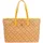 Tommy Hilfiger TH Monoplay Shopper Leder Orange/Braun