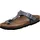 ROHDE Zehentrenner Pantolette Metallic-Optik Alba 5600, Grau | Gr.: 38
