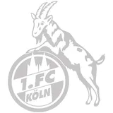1. FC Köln Sticker silber Herren