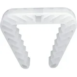 2 Stück Danto® Spar Pack Fensterklammer, Fensterstopper für Rahmenstärke 3,0 bis 5,0 cm, transparent