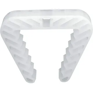 Danto 2 Stück Spar Pack Fensterklammer, Fensterstopper für Rahmenstärke 3,0 bis 5,0 cm, transparent