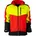 Softshelljacke gelb/rot 4XL