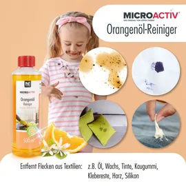 microactiv® Orangenöl Reiniger Konzentrat 4x 500 ml