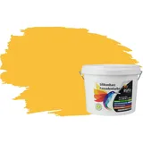 RyFo Colors Fassadenfarbe Silikonharz Fassadenfarbe Wüstengelb 3l, 1 L ca. 6 m2, Wasserabweisend, diffusionsfähig, schützt vor Schmutz, Algen, Pilzen gelb