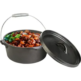 HIT Trading Gusseisen Bratpfanne 25 cm
