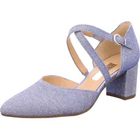 Gabor Fashion Spangenpumps in blau, Gr.: 37