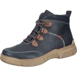 Rieker Schnürstiefeletten in schwarz/muskat/schwarz | Gr.: 40
