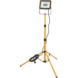 Brennenstuhl Stativ LED Baustrahler JARO 5050 T (50W, 4400lm, 6500K, IP65, LED Arbeitsstrahler mit Stativ und 5m Kabel)