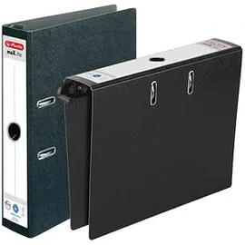 Herlitz maX.file Hängeordner DIN A4 70 mm Schwarz 1 St.