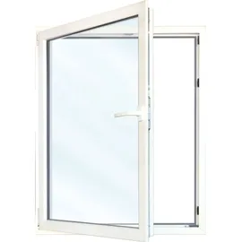 josefmeeth Energiespar-Fenster 76/3 Dreh-Kipp DIN links 95 x 125 cm weiß
