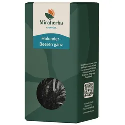 Miraherba - Schwarze Holunderbeeren, ganz 100 g