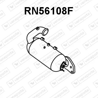 VENEPORTE Ruß-/Partikelfilter, Abgasanlage rn56108f für Mercedes RENAULT DACIA INFINITI NISSAN