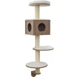 Kerbl Dinari Wandkratzbaum 45 x 45 x 177 cm braun/weiß